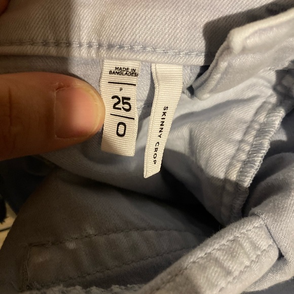 Skinny Crop Jeans by Made and Loved Loft Women’s Size 0 - Picture 4 of 4